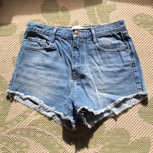 Jean shorts